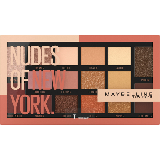 Maybelline Nudes of New York Eyeshadow Palette