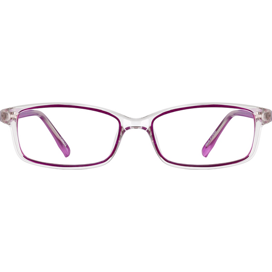 Zenni Rectangle Glasses 128617