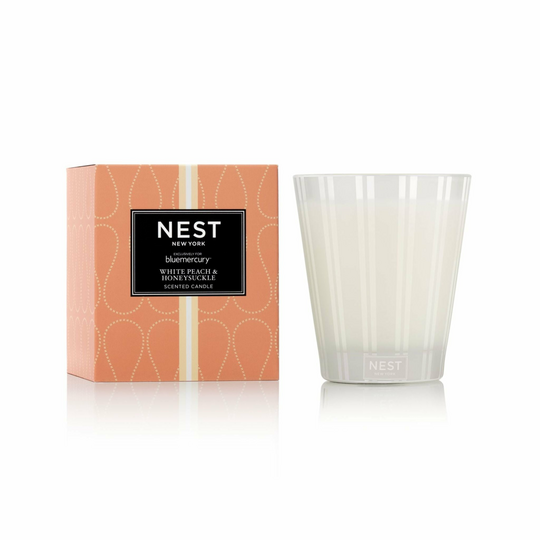 NEST New York White Peach & Honeysuckle Classic Candle