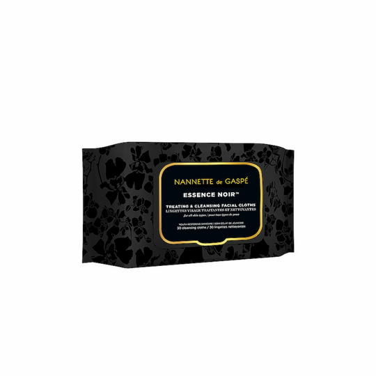 Nannette De Gaspé Essence Noir Cleansing & Treating Facial Cloths