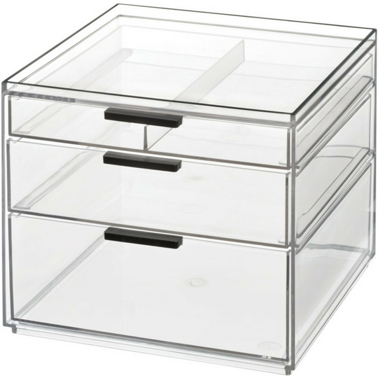 See the Best Place To Buy Idesign Onyx Cosmetic 3 Drawer Organizer