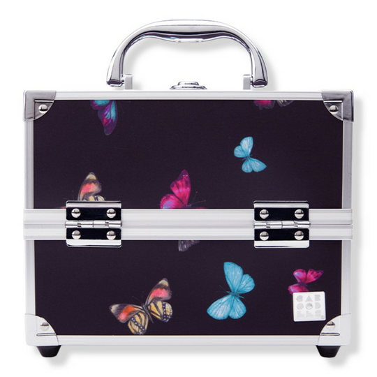 Caboodles Social Butterfly Train Case