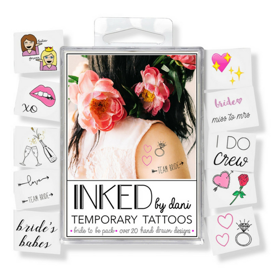 Inked By Dani Temporary Tattoos Bride To Be