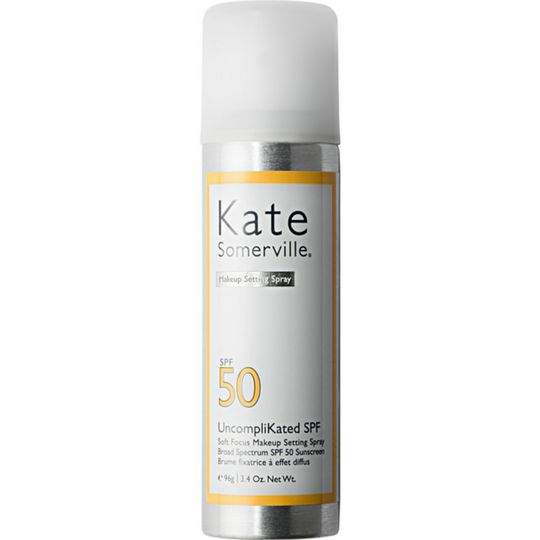 Kate Somerville UncompliKated SPF Soft Focus Makeup Setting Spray Broad Spectrum SPF 50 Sunscreen