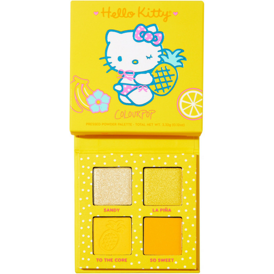 Colourpop Hello Kitty Pineapple Cake Eyeshadow Palette