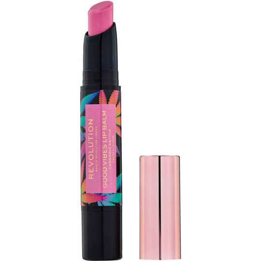 Makeup Revolution Good Vibes Lip Balm with Cannabis Sativa