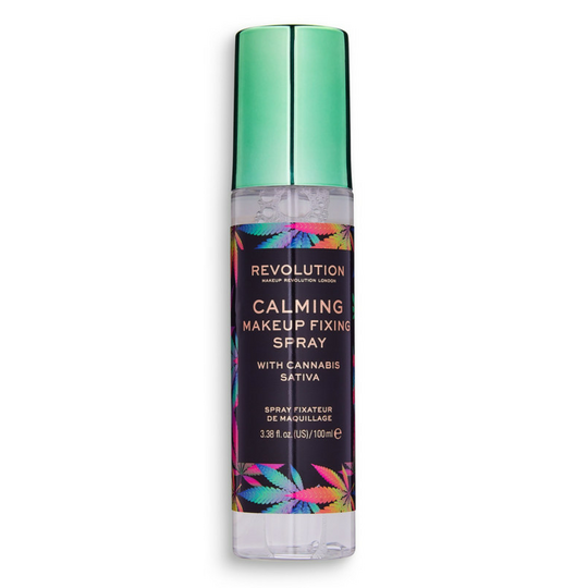 Makeup Revolution Calming Fixing Spray With Cannabis Sativa