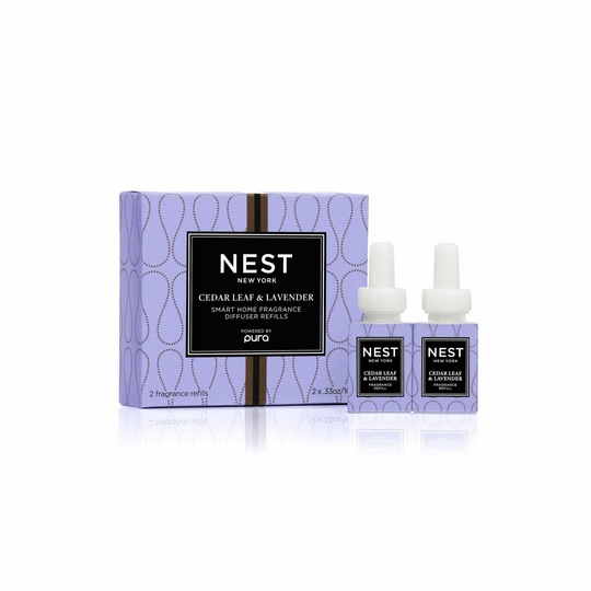 NEST New York Cedar Leaf & Lavender Pura Smart Home Fragrance Diffuser Refills